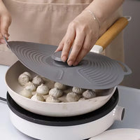 Premium Silicone Microwave Cover Lid - Heat-Resistant Food Safe Lid for Bowls & Pots 3