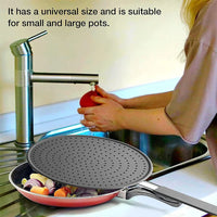 Premium Silicone Splatter Screen for Frying Pan - Heat-Resistant Cooking Guard 5