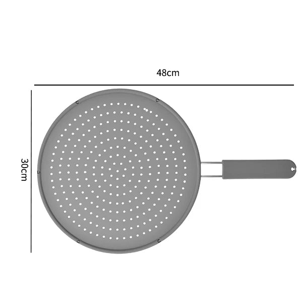 Premium Silicone Splatter Screen for Frying Pan - Heat-Resistant Cooking Guard 6