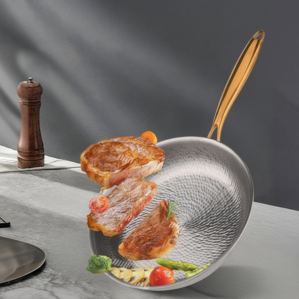 Premium Titanium Cookware Set - Non-Stick Pots and Pans Set for Versatile Cooking 4