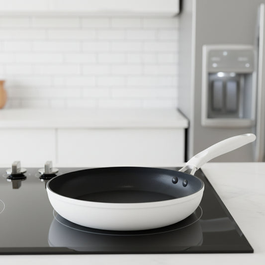 Premium Titanium Crystal Ceramic Frying Pan - Best Non-Stick Cookware for Gas and Induction 3