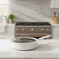 Premium Titanium Crystal Ceramic Frying Pan - Best Non-Stick Cookware for Gas and Induction 4