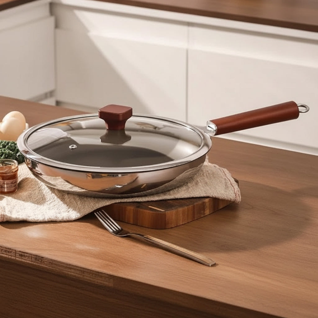 Premium Titanium Non-Stick Frying Pan - Best Non Stick Pan for Easy Cooking 28cm & 30cm 6
