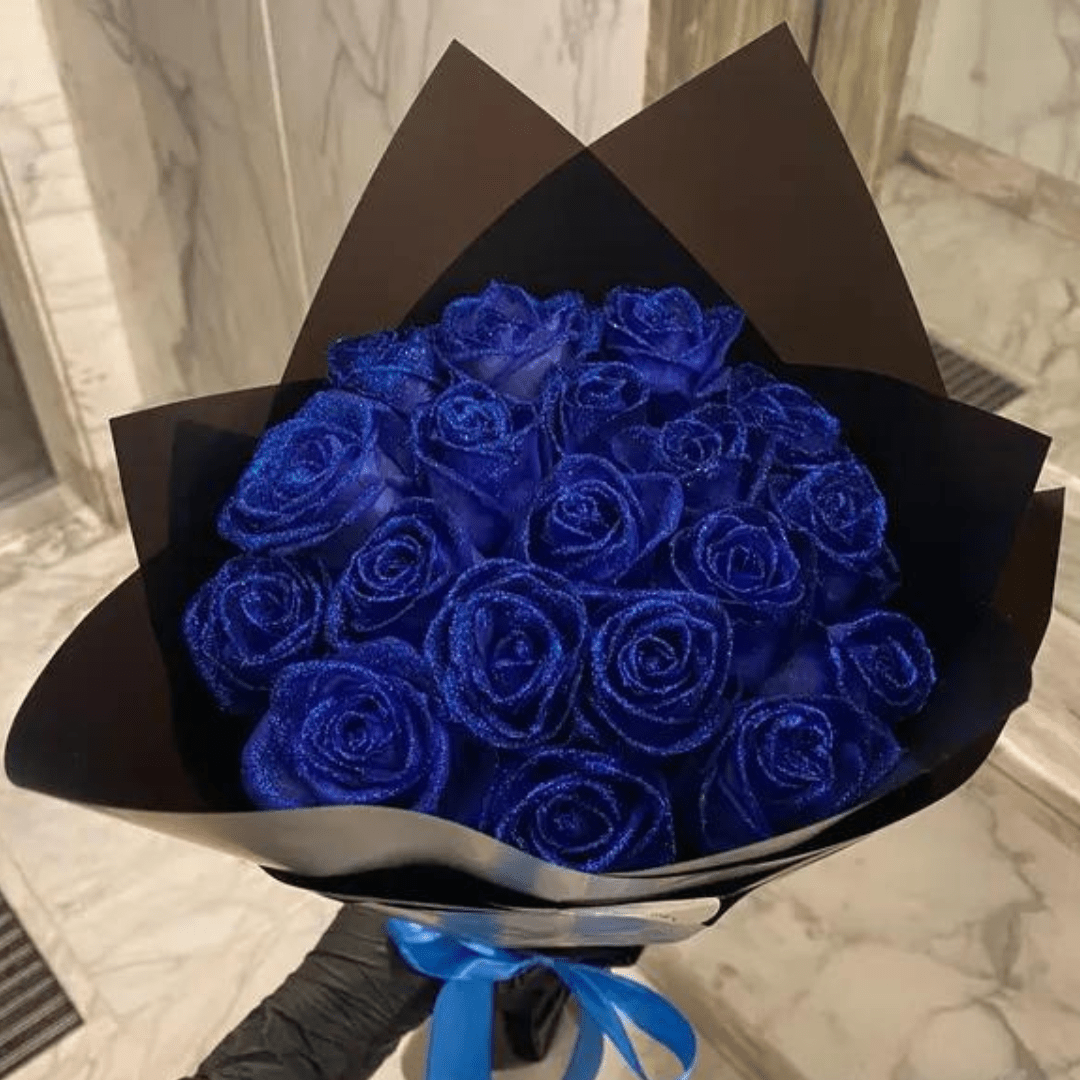 ROSALUNE – Eternal Glitter Rose for Romantic Gifts & Home Decoration 0