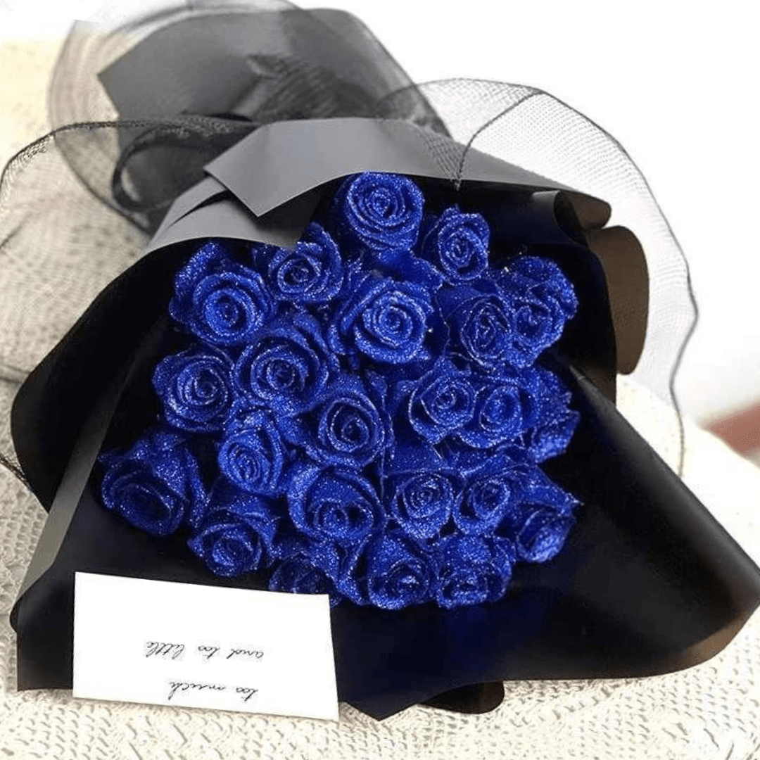 ROSALUNE – Eternal Glitter Rose for Romantic Gifts & Home Decoration 4