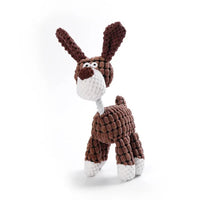 RobustPlush - Durable Plush Dog Toy with Squeaker for Aggressive Chewers 0