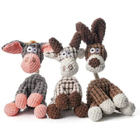 RobustPlush - Durable Plush Dog Toy with Squeaker for Aggressive Chewers 1