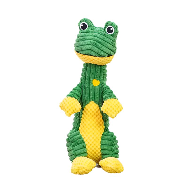 RobustPlush - Durable Plush Dog Toy with Squeaker for Aggressive Chewers 16