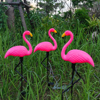 FLAMINGOLIVA – Lampe solaire flamant rose pour décoration extérieure
