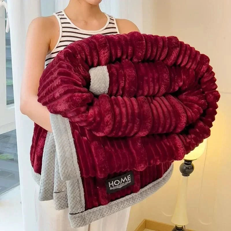 BUNNYCLOUD – Plaid de canapé pour une ambiance intérieure douce et chaleureuse