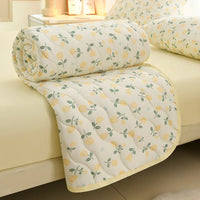 FLORABREEZE – Couverture estivale florale douce et respirante pour le confort