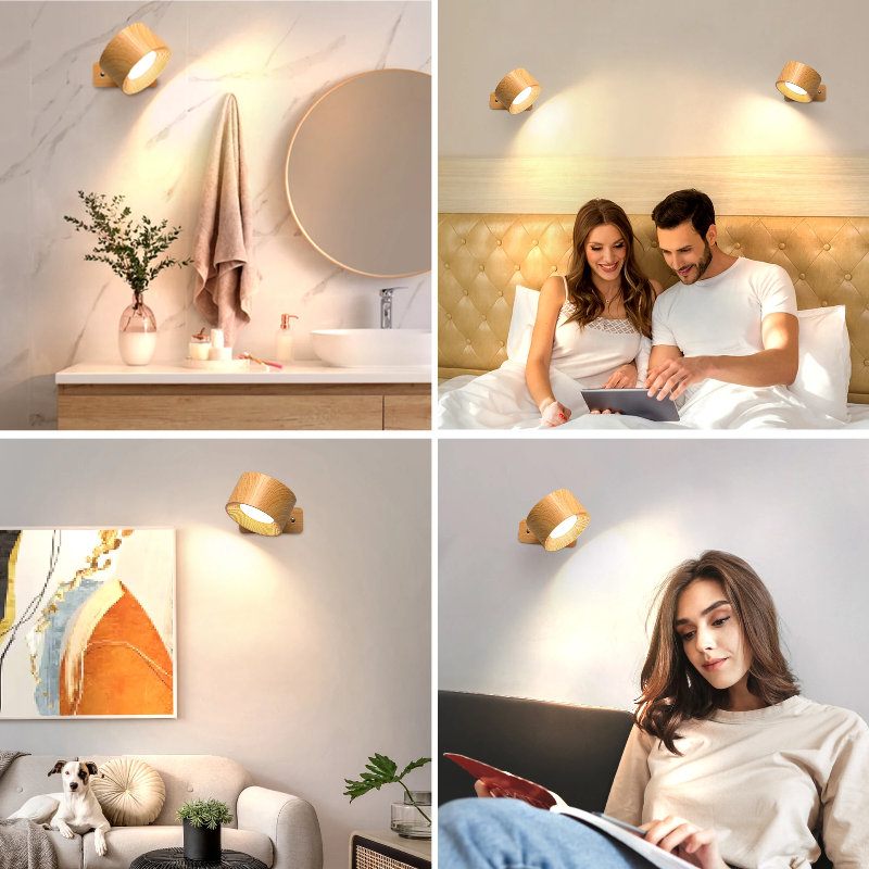 TURNELLE – Cordless LED Wall Lamp for Versatile Interior Lighting