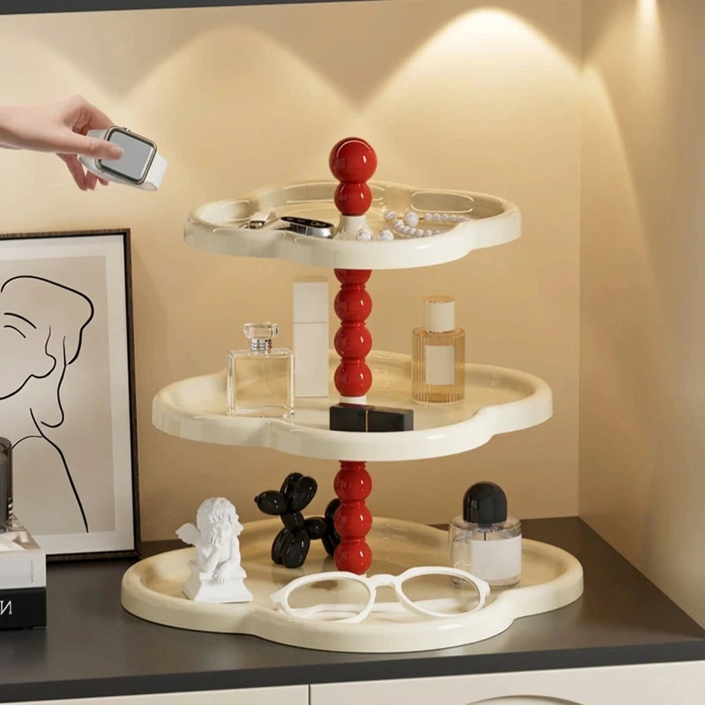 GLAMORVIXA – 360° Jewelry Organizer for Elegant Vanity Styling