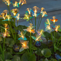 BUTTERFLYLIVA – Solar Butterfly Fiber Optic Garden Lights