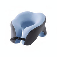 MEMOFLEX – Coussin de voyage en mousse à mémoire de forme pour un confort ergonomique du cou