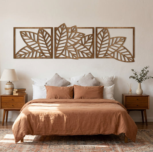 BOTANELLE – Decorative Leaf Wall Mirrors for Artistic Room Accents