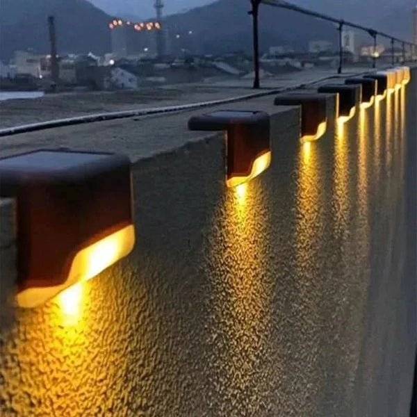 SOLARLIVA – Lumières solaires LED d’extérieur pour marches et jardin