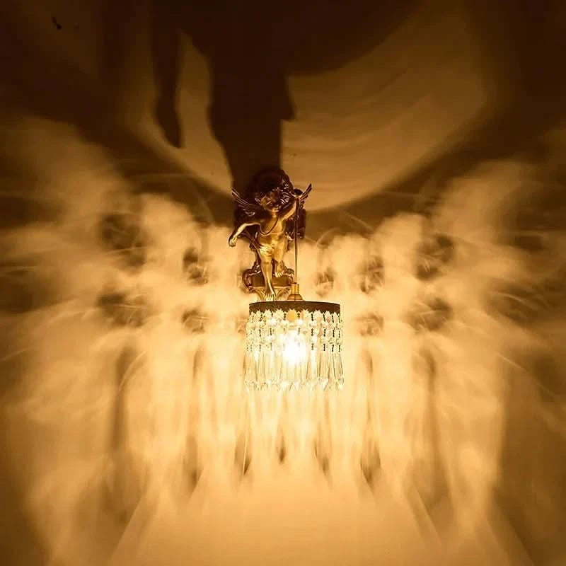 LUMICHERIX – Decorative Angel Wall Light for Timeless Home Elegance