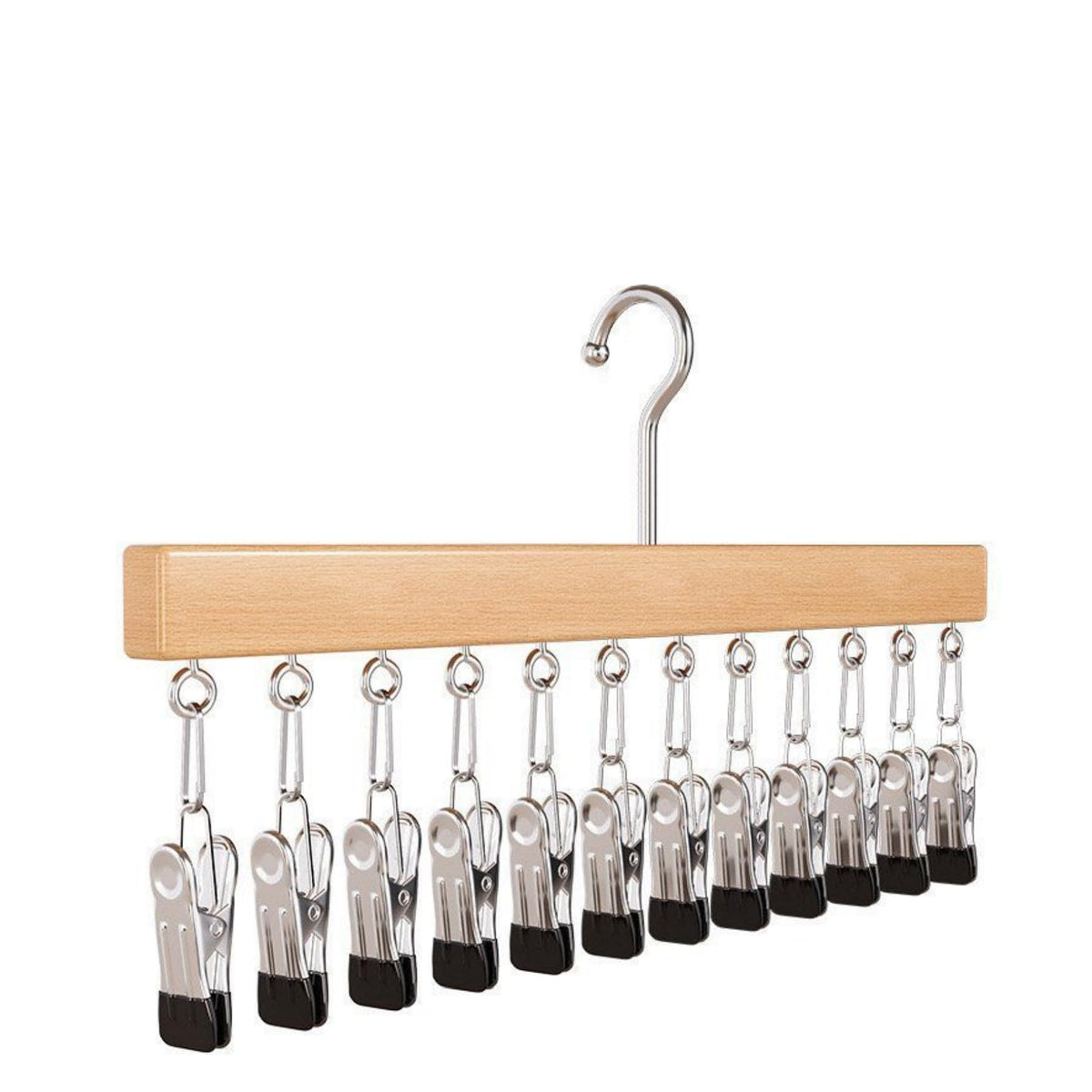 CAPTIER – Hut-Organizer mit 12 Clips für eine ordentliche Präsentation