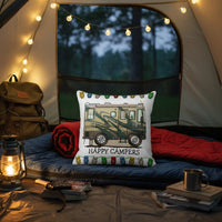 CAMPERLIVA – Owl Camping Cushion Cover for Cozy Outdoor Decor