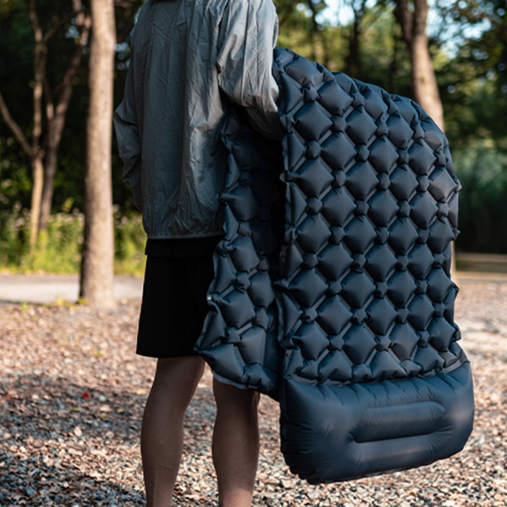 HIKENEST – Matelas de camping gonflable pour escalade et randonnée
