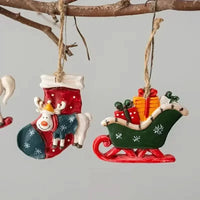 MISTLESTOCK – Chaussettes de Noël suspendues pour une décoration saisonnière pleine de gaieté