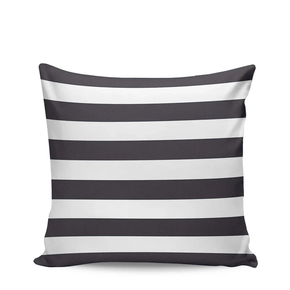 STRIPELIVA – Waterproof Outdoor Cushion Cover for Patio Sofas