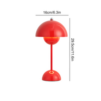 MUSHGLOW – Mushroom LED Table Lamp Rechargeable Touch Design