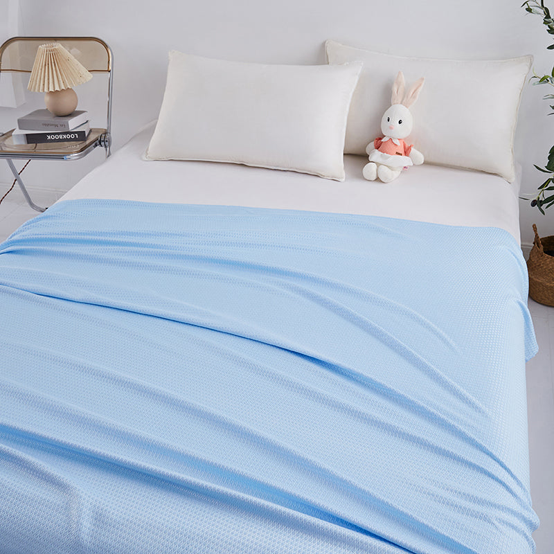 BAMBOOCHILL – Couette d'été légère en fibre de bambou confortable