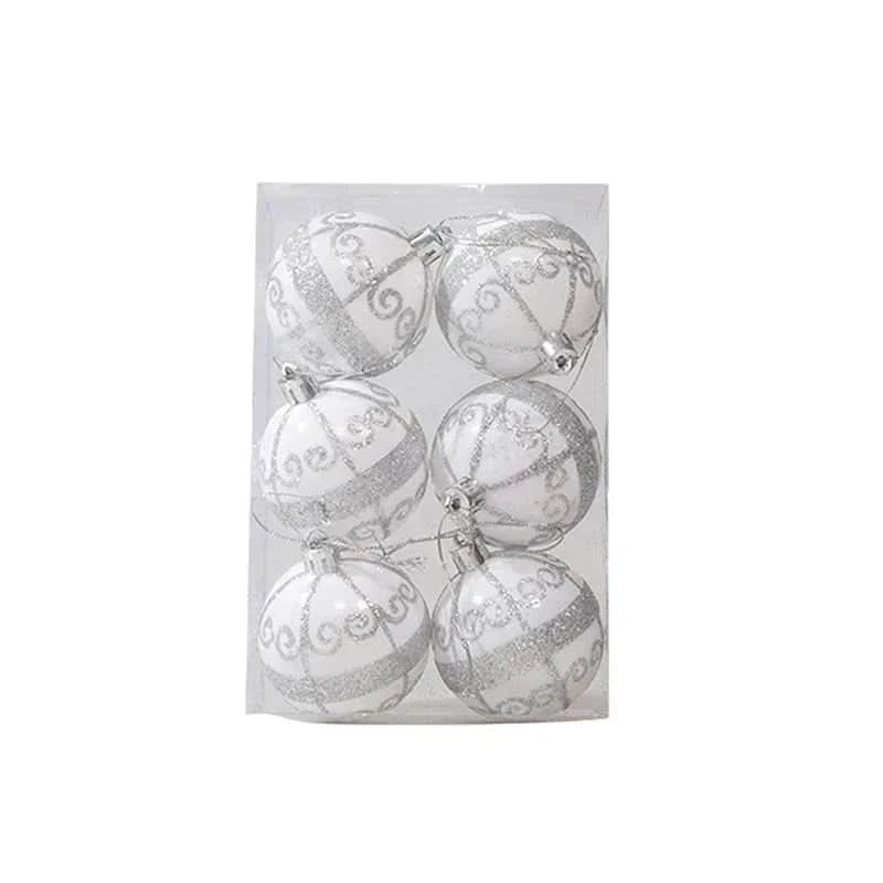 FLAKEORN – Christmas Table Baubles Set for Elegant Holiday Decor