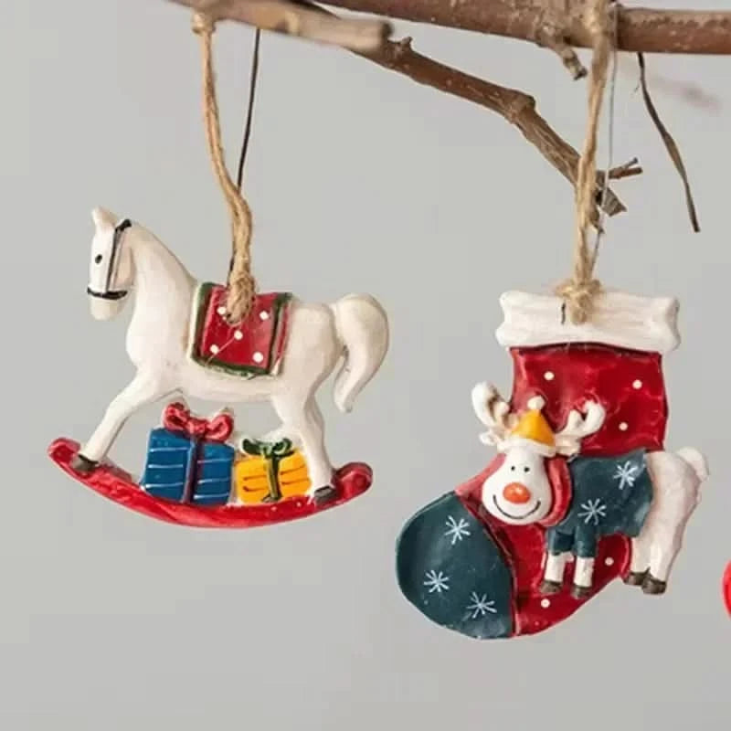 MISTLESTOCK – Chaussettes de Noël suspendues pour une décoration saisonnière pleine de gaieté