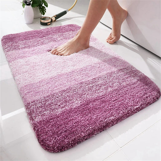 LUXCONTOUR – Soft Toilet Rug with Plush Non-Slip Design