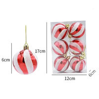 FLAKEORN – Christmas Table Baubles Set for Elegant Holiday Decor