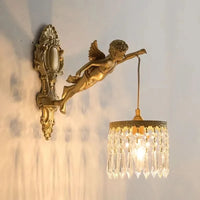 LUMICHERIX – Decorative Angel Wall Light for Timeless Home Elegance
