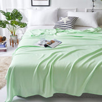 BAMBOOCHILL – Couette d'été légère en fibre de bambou confortable