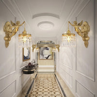 LUMICHERIX – Decorative Angel Wall Light for Timeless Home Elegance