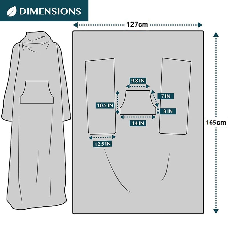 WARMHAVEN – Couverture chauffante portable pour une détente douillette