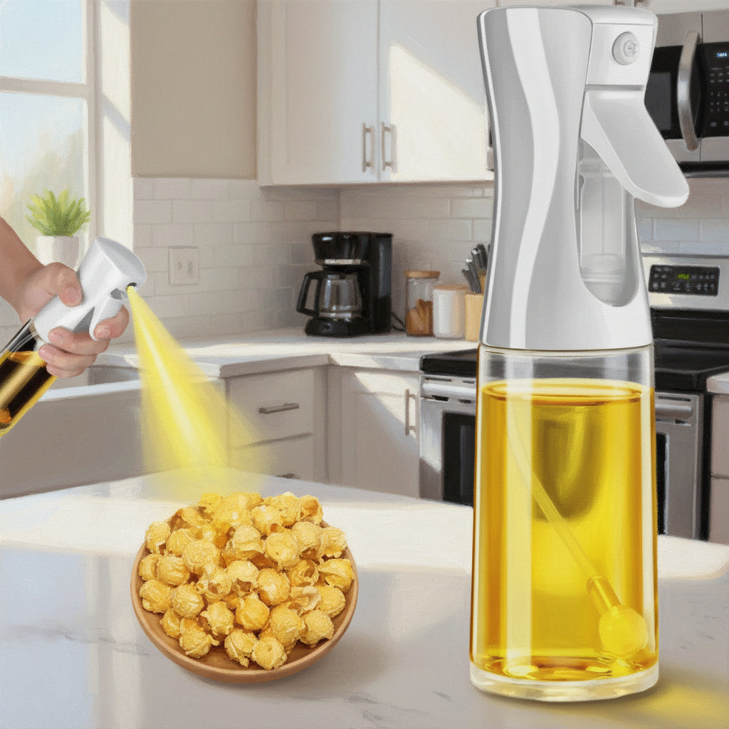 OLIVAMIST – Vaporisateur d'huile d'olive réutilisable de qualité alimentaire