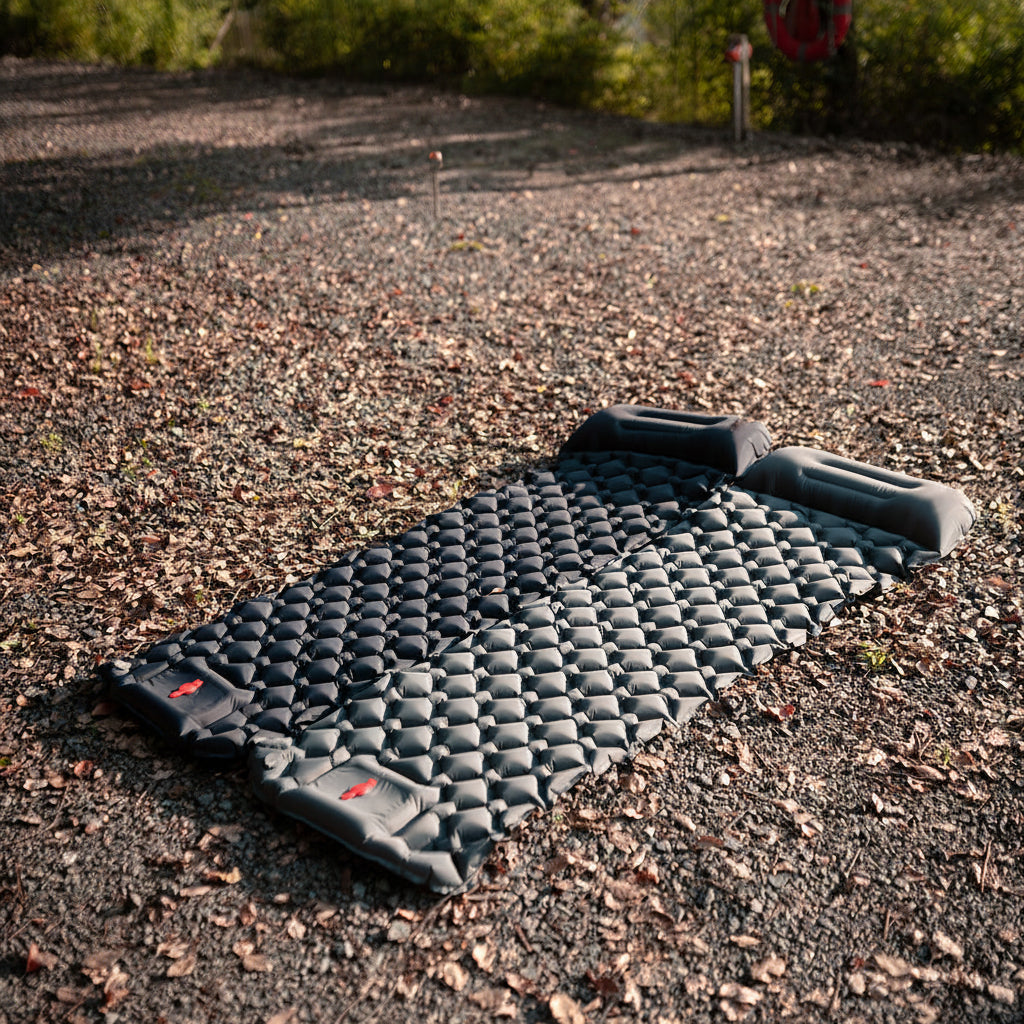 HIKENEST – Matelas de camping gonflable pour escalade et randonnée