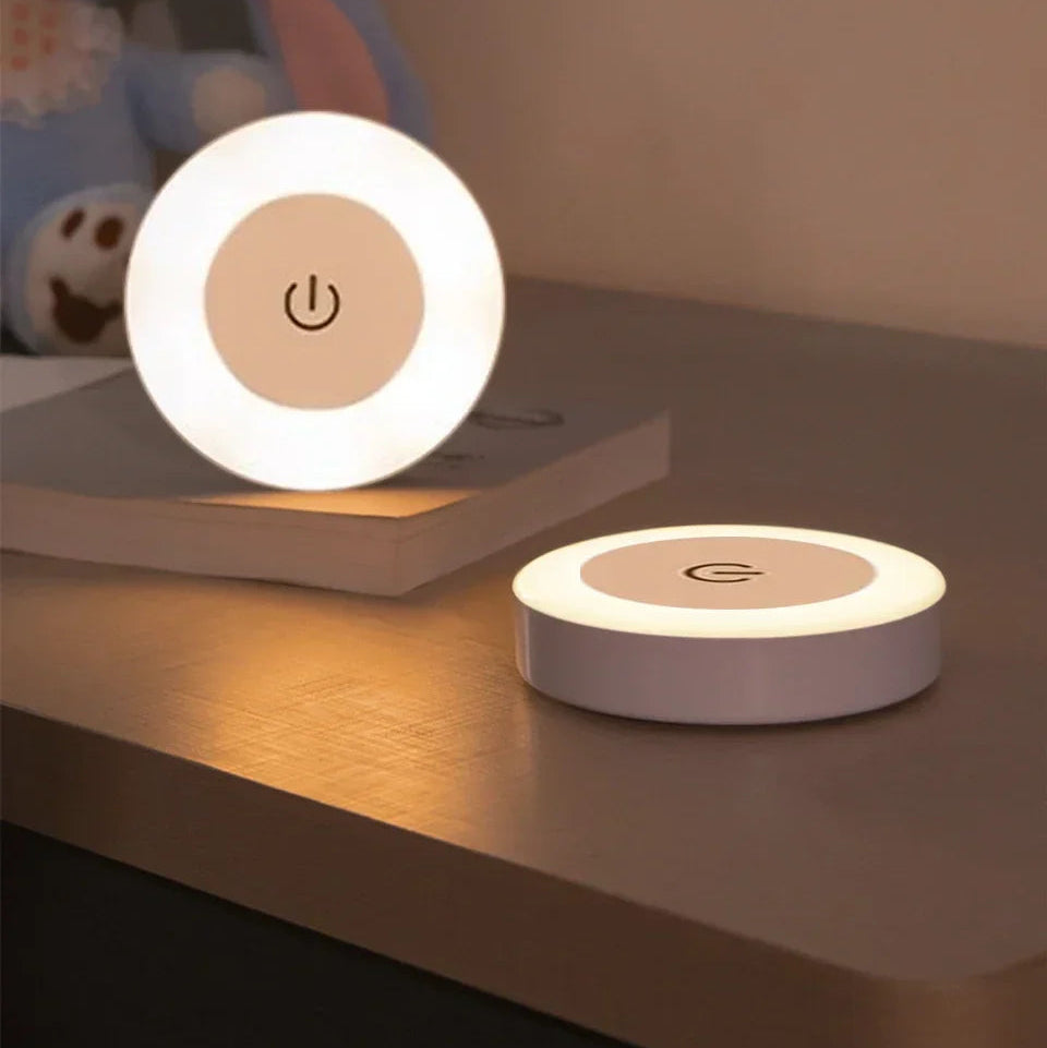 TOUCHVAULT – USB Rechargeable Lamp for Bedroom Comfort