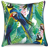 PARROTFLOW – Hawaiian Palm Leaf Cushion Cover for Sofa Styling