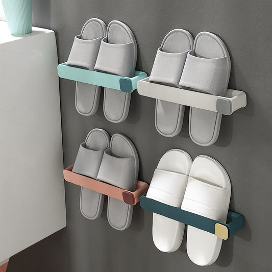 ORGANEST – One-Piece Slipper Shelf for Tidy Bathrooms