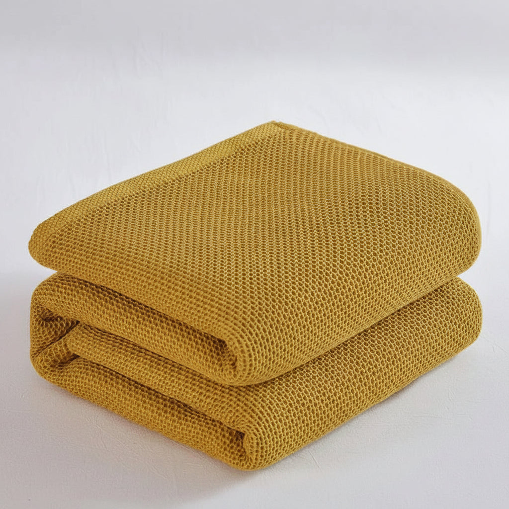 BOHOFLOW – Lightweight Muslin Blanket for Sofa & Bed Use