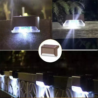 SOLARLIVA – Lumières solaires LED d’extérieur pour marches et jardin