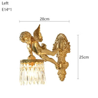 LUMICHERIX – Decorative Angel Wall Light for Timeless Home Elegance
