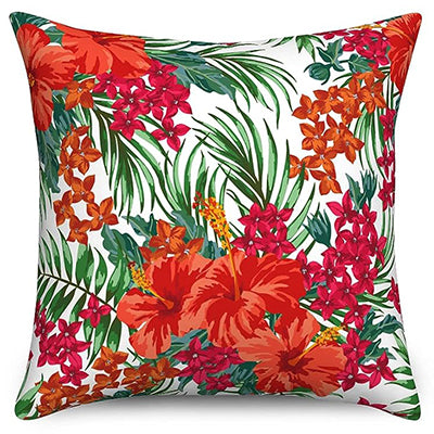 PARROTFLOW – Hawaiian Palm Leaf Cushion Cover for Sofa Styling
