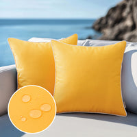 WHITELIVA – Housses de coussin décoratives pour patios et jardins