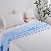 BAMBOOCHILL – Couette d'été légère en fibre de bambou confortable