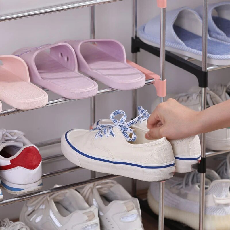 SHOENEST – Range-chaussures domestique avec rangement multi-niveaux