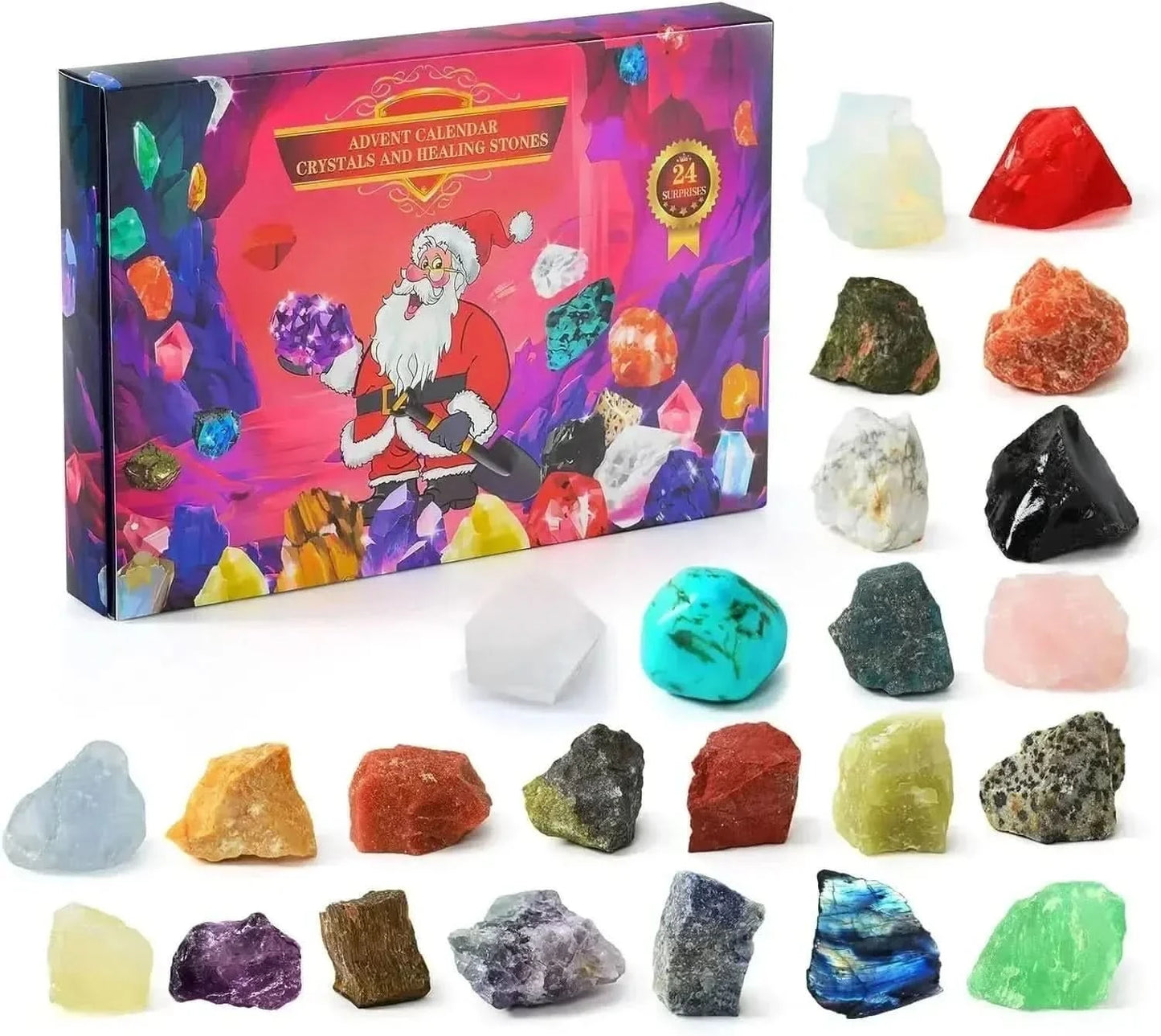 GEMTREASURE – Calendrier de l’Avent de pierres précieuses pour des moments de fête raffinés